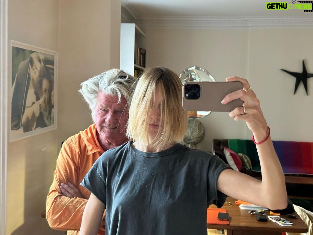 Anja Rubik Instagram - My hair whisperer ✂️💇‍♀️ @hairbychristiaan