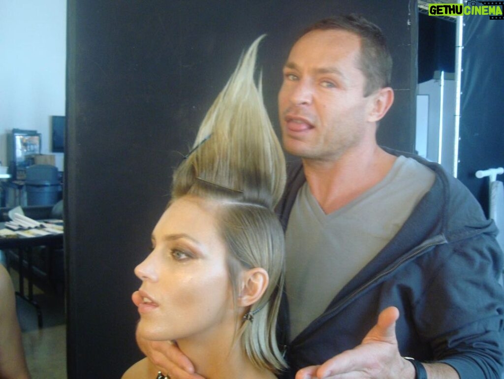 Anja Rubik Instagram - A few moments backstage with CHRISTIAAN ❤️ Christiaan is one of my favorite people on this planet! He is a true artist. Everything he touches becomes an artistic extension of himself : from hair, photography, sculpture to his apartments. It has been pure joy to spend time with him on and of set. “I figured that behind the curtain was more interesting to me than in front of it. All human and all real all the time.” - Christiaan “Taking a picture of anything and anyone that stroke my fancy became a passion. Snapping away the life, people, work, food, play and the travel everywhere was just the best way to keep an ultimate and intimate record of the backstage of my life; my diary. Every other night, wherever I would be I took some time out to edit and file away the catch of the day. Going on 20+ years now.” - Christiaan