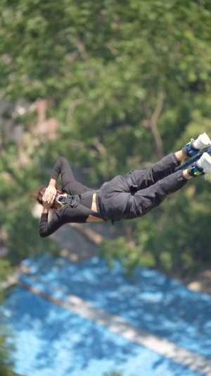 Anjali Arora Instagram - 🥵🙌🏻 #anjaliarora
India’s highest Bungy jump🙌🏻