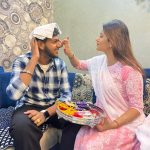 Anjali Arora Instagram - 🤍🤍🧿🧿❤️❤️ #rakshabandhan #anjaliarora