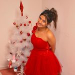 Anjali Arora Instagram - Wish you a merry Christmas🥂🌹 #merrychristmas #2022 #anjaliarora