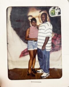 Anthony 'Spice' Adams Instagram - Me and my best friend in 1995. We were the same age our son is now. 15. I met my best friend 1 year prior. I have known her longer than I haven’t. We need to recreate this picture. Love you baby.