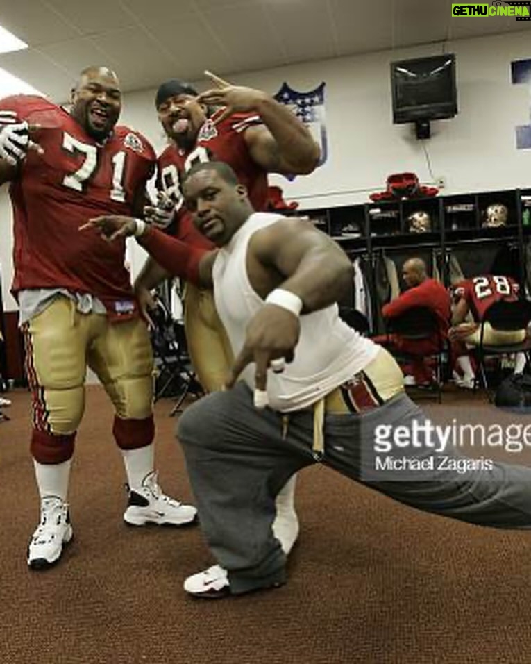 Anthony 'Spice' Adams Instagram - As the great Theologian Earl Stevens says BANG BANG NINER GANG!!! @e40 @49ers