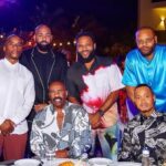Anthony Anderson Instagram - When the squad gets together to do BIG things! Abu Dhabi nights! @terrencej @rashadbilal @cthagod @troymillings @oweis.zahran @brice_butler @iamsteveharveytv @jumeirahsaadiyat #justakidfromcompton #huskyandhandsome #timespentexceptionally #meltgolfclassic2023 #inAbuDhabi #acbarbeque Abu Dhabi, United Arab Emirates