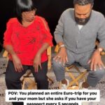 Anthony Anderson Instagram - Pack your bags, because #Trippin’ with @anthonyanderson and @theofficialmamadoris is all new tonight at 10/9c on E! 🗺️🧳🛂✈️
