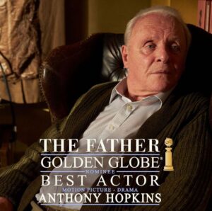 Anthony Hopkins Instagram - Thank you Hollywood Foreign Press Association for the @goldenglobes nomination.

Congratulations to Olivia Colman, @florianzellerofficiel and Christopher Hampton on your well-deserved nominations. 
@sonyclassics #TheFather