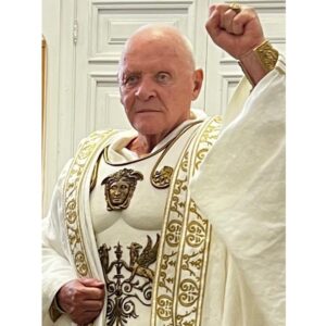Anthony Hopkins Instagram - When in Rome….😎
Thank you @peacock #ThoseAboutToDie
Honored to be a part of this production.