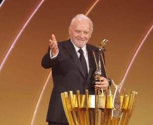 Anthony Hopkins Instagram - Thank you #JoyAwards for honoring me with the Lifetime Achievement Award. 
We depart this beautiful city with gratitude for the kindness and generosity bestowed upon us. 
@turkialalshik #RiyadhSeason