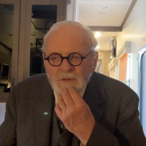 Anthony Hopkins Instagram - Behind the scenes, going over Freud’s lines. 
Odd how life imitates art. This tapped into a deep personal longing to return home…
Thank you Rick Nicita, Matt Brown, Matthew Goode, Liv Lisa Fries, and the entire cast and crew. 
@sonyclassics #FreudsLastSession