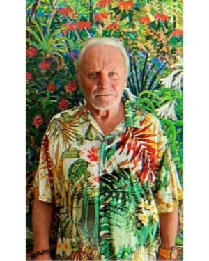 Anthony Hopkins Instagram - My aura as seen here is a jungle: full of life, untamable, and unstoppable…🤪

📸: @jots_la