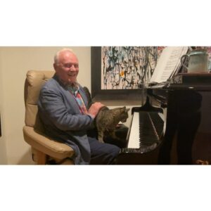 Anthony Hopkins Instagram - I woke up thinking of my father’s wise words: “Today is the tomorrow I was so worried about yesterday.” 
Niblo 😻 understands this…