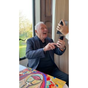 Anthony Hopkins Instagram - Thank you BAFTA, Sony Pictures Classics, Florian Zeller, Olivia Colman, and the entire cast and crew. Celebrating a surreal moment at home in Wales. 
@bafta @sonyclassics @florianzellerofficiel