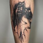 Anthony Padilla Instagram - thank you for the dose of macabre @drugacula (paired with @duhovka.ink’s handpoke) Belgrade, Serbia