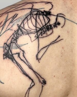 Anthony Padilla Instagram - thank you for the dose of macabre @drugacula

(paired with @duhovka.ink’s handpoke)