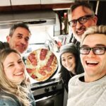 Antony Starr Instagram - If I’m gonna fail at not eating pizza…let it be this homemade pizza and let it be with these people.