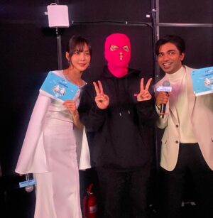 Anupam Tripathi Instagram - Few more moments of awesome time at k-vibe festa #kvibefesta with @jiwonstein #마미손 @hyunmoahn :-)