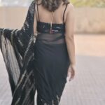 Anupama Agnihotri Instagram - Traditional vibes, timeless elegance. Outfit @ethnicplus.in Styled by @yourstylistforever 📸 @clicksart_versatile Mua @vanshikhachanglanimua Jewellery by @style_deintrepide @trending_influencers #reels #reelitfeelit #reelsinstagram #reelsvideos #saree #blacklove #fyp #page #explore #explorepage #look #looks #sections #anupmaagnihotri
