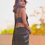 Anupama Agnihotri Instagram - 🖤 Outfit @ethnicplus.in Styled by @yourstylistforever 📸 @clicksart_versatile Mua @vanshikhachanglanimua Jewellery by @style_deintrepide @trending_influencers #look#looks #sections #xoxo #insta #instadaily #instamood #fyp #explorepage #explore #teamlfg #photo #saree #anupmaagnihotri