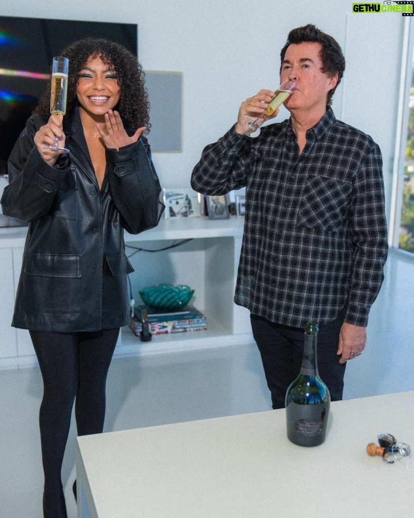 Any Gabrielly Instagram - A special thank you to Simon Fuller, who has put so much trust in me from day 1 ✨🥂So excited for the future and cheeeeeers! Los Angeles, California