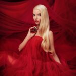 Anya Taylor-Joy Instagram - Ruby Orchid…yum💋 #FlowerbombRubyOrchid #viktorandrolfpartner
