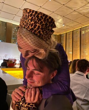 Anya Taylor-Joy Instagram - AGH!

A huge THANK YOU to @cfda + @tomford for giving me the honour of being your first ‘Face of the year’, presented by the epic force that is my love, @caradelevingne . It was a truly extraordinary night and one i will treasure forever… and a big thank you to @oscardelarenta for collaborating with my main squeeze and I on this magnificent look, you truly knocked it out of the park 🦄🪄

This year has been life changing. A lot of lessons learnt on the fly and new experiences to rise to. I feel so utterly privileged to have the most beautiful team on my side , holding my hand and giving me space to grow. @tracybrennan @kat_gosling @charlie__jennings @georgieeisdell @gregoryrussellhair ( though this hair look is by the wonderful @owengould ) @charlene @shuvane @kimkimnails THANK YOU FOR YOUR LOVE. 

And my darling @paulburgo … our friendship has always been magic but the looks we have created this year has been the most enchanting manifestation of our ten years together. You are my heart. 

And to all of you! 

Thank you for your love.
Thank you for your support.
Thank you for caring.
THANK YOU.
( I love you all)