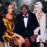 Anya Taylor-Joy Instagram - What a thrill to host the annual @britishvogue BAFTA party with my beloved @tiffanyandco , @edward_enninful + @jourdandunn . Sparkles a plenty 🪩🫦