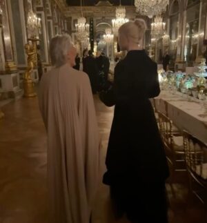 Anya Taylor-Joy Instagram - 🍧

An evening in le galerie des glaces celebrating 400 years of Versailles… my history nerd heart was SCREAMING. Merci @dior 😭