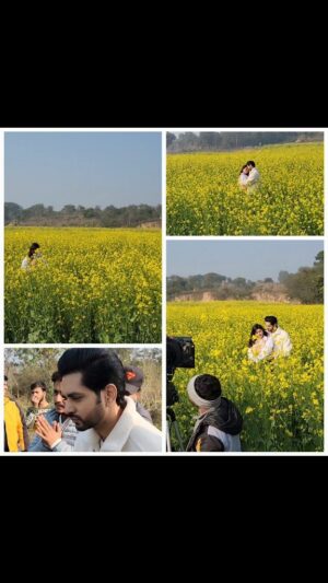Aparna Dixit Instagram - #BTS of our Song "Tara"
#tara l. Go watch on redeyemusicentertainment on YouTube.