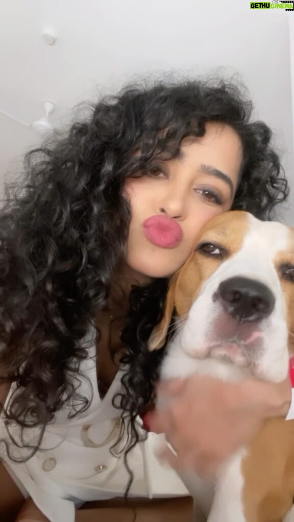 Apsara Rani Instagram - Happy Birthday to the Light of my life! 🐶❤️ @princeharry18_ You just make me happy all the time for no absolute reason. You’re the cutest, loveliest, and extremely sensitive pup and I can never really express how much I really love you. I love you to the moon and back and to the stars and 🌌. You’re my whole heart babu, thanks for coming in my life and making me the happiest soul each day❤️🐶😘🐾