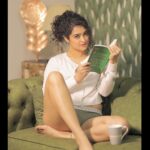 Apsara Rani Instagram - Couch potato 😏