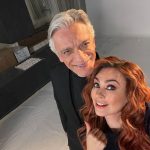 Aracely Arámbula Instagram – Con mi adorado Padre Jose @jcbarreto11 maravilloso personaje gracias por tu enorme talento querido Barreto ♥️😘hoy penúltimo capítulo no se lo pueden perder @madrastra_oficial