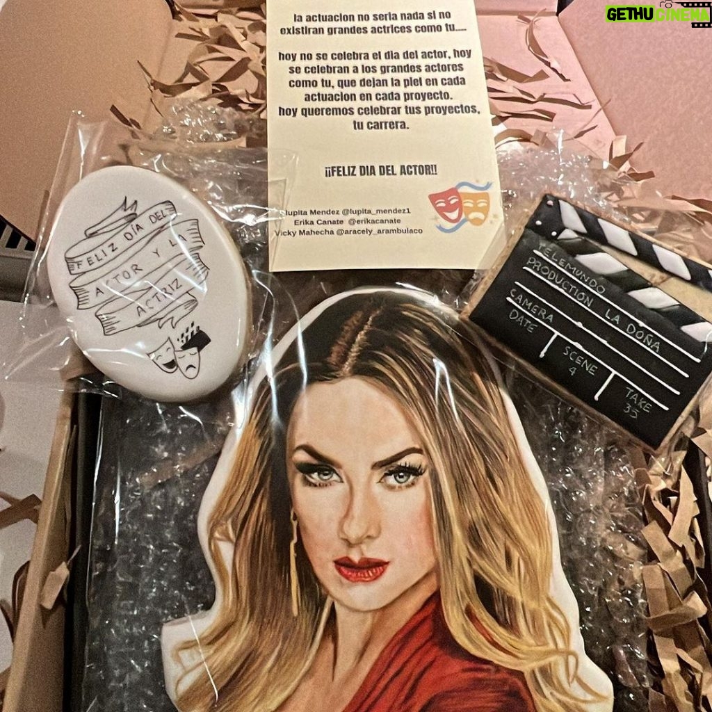 Aracely Arámbula Instagram - Gracias mis hermosas por tan especial detalle ✨🙏✨♥️🫶 lo Ameeeee sin ustedes nada seria igual Gracias a toda mi #Arafamilia hermosa por siempre estar presente !!!!!