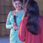 Archana Ravichandran Instagram - 🕊️✨🌎 . . Team Saree : @sabiyaa_couture @the_one_inch_stylestudiio PC : @bathri.ramachandar Mua : @rakmakeupartistry Hair : @marysbridalstudio Styling : @subikanifabint