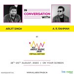 Arijit Singh Instagram - Thank You @arrahman sir. @allaboutmusicin