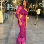 Ariyana Glory Instagram - 💜💜💜 #ariyana #ariyanaglory #dubai🇦🇪 #lovetraveling Costume @firoz_design_studio Waldorf Astoria Dubai Palm Jumeirah