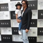Arjun Rampal Instagram - With my favs at @lakmefashionwk for @deme_love_ by @gabriellademetriades soooooo proud of you my darling, you killed it. #lakmefashionweek #deme #fashion
