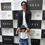 Arjun Rampal Instagram - With my favs at @lakmefashionwk for @deme_love_ by @gabriellademetriades soooooo proud of you my darling, you killed it. #lakmefashionweek #deme #fashion