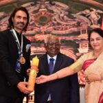 Arjun Rampal Instagram - Humbled and honored to receive the Champions of Change Award Maharashtra to be conferred by the Hon’ble 37th Chief Justice of India Justice K G Balakrisnan & Hon’ble Justice Gyansudha Misra ( Former Judge Supreem Court of India ) Grateful for the opportunity to make a positive impact, and I am eager to continue contributing to the betterment of society & Indian film Industry. Thank you, Shri Nandan Jha ( Chairman Champions of Change award Committee) for acknowledging the efforts of individuals striving for positive change. 🏆🙏 🏆🙏 #ChampionOfChangeMaharashtra #ChampionsOfChangeAward #NandanJha #IFIE #InteractiveForumonIndianEconomy #PositiveImpact”