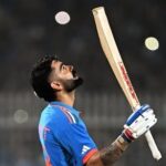 Arjun Rampal Instagram - @virat.kohli you beauty, happy birthday, you deserve every bit of this achievement and more. All the very best for the semis and finals. 🤩 #happybirthdayviratkohli #legend #goat