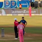 Arti Singh Instagram - Watching legend play .. @ispl_t10 best best best ❤️ @sachintendulkar sirrrrrrrrrr❤️