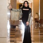 Aseel Hameem Instagram - 💍👰‍♂️🤵‍♂️افراح احد العوائل الكريمه تعهد وتنظيم الحفل المبدع @glamour.events هندسه الصوت الرائعه @emesa.production تفاصيل الاطلاله 👗 Styled by the one &only @ziadalsaleh Dress from the international Kuwaiti designer @qirat_kw @noorastyleqtr @hassankfarhat @ts_hair_beauty_salon_qatar عسى دياركم عامره بالافراح دائما 🖤🫶🏻 #آصيل_هميم #افراح_قطر