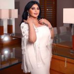 Aseel Hameem Instagram - من حفل رأس السنه 🤍 سنه خير ومحبه وسعاده عليكم يارب .. Thanks to my Glam team ✨ Stylist @ziadalsaleh Dress @gush.by.felwa Make up @monaalnoman Photo @montasernasserphotography Thank u @silviano_accessories