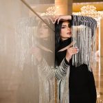Aseel Hameem Instagram - 💍👰‍♂️🤵‍♂️افراح احد العوائل الكريمه تعهد وتنظيم الحفل المبدع @glamour.events هندسه الصوت الرائعه @emesa.production تفاصيل الاطلاله 👗 Styled by the one &only @ziadalsaleh Dress from the international Kuwaiti designer @qirat_kw @noorastyleqtr @hassankfarhat @ts_hair_beauty_salon_qatar عسى دياركم عامره بالافراح دائما 🖤🫶🏻 #آصيل_هميم #افراح_قطر