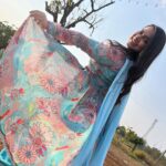 Aseema Panda Instagram - Wearing this beautiful floral printed Nyra Cut Chiffon dress from @_twinkle_boutique_ 🌸🫶🌸