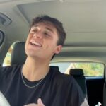 Asher Angel Instagram - Little carpool karaoke;)