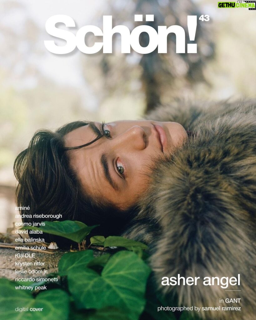 Asher Angel Instagram - @schonmagazine