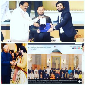 Ashok H Choudhury Instagram - Winning the first national film award for Rajasthan in history of Rajasthan is  overwhelming and euphoric experience, filled with immense pride and a sense of accomplishment for contributing to the state's rich cultural heritage through filmmaking. Thank you everyone for your support blessing & love .#Rajasthan #TheNatioalAward #Nationalfilmaward 
#Theday #Themoment #Rajasthanifilm #bollywood 
#Grattitude #proudfeelings #shivazzafilms #Ashokhchoudhary @shivazzafilm