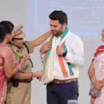 Ashok H Choudhury Instagram - Proud to receive the #rajasthanratanshiromani award for outstanding contribution in cinema . Congratulations to team @shivazzafilm Thanks @singerseemamishra @sumitkadelofficial @suneetameenaaddl.dcp @rumystic @imsanjaimishra @junjaram_thory @falguninanavati @bhishm_singh @plabita.manu @naveenkasturia @rumystic #Turtlefilm #WaahZindagi @zee5 only