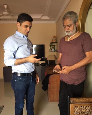 Ashok H Choudhury Instagram - #HappyBirthday to Reel life Dada Sanjai Mishra Ji ,Wish you happy & health life ahead .Journey was impossible without your support and blessing 💐🙏 @imsanjaimishra ji