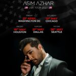 Asim Azhar Instagram – USA 🇺🇸💥🎤🔥 FINALLY. i can’t wait to see you all! 💗 

which cities should we add?